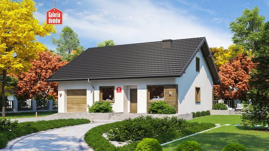 Dom przy Niezapominajek 5 – 74 m²