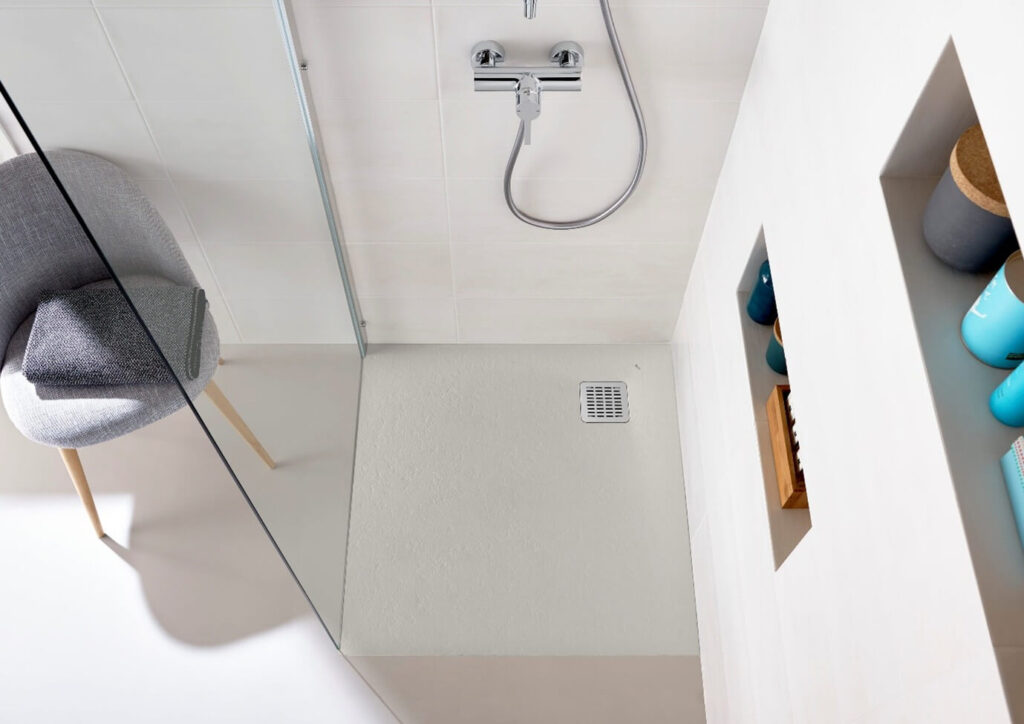 Brodzik prysznicowy  w stylu japońskim