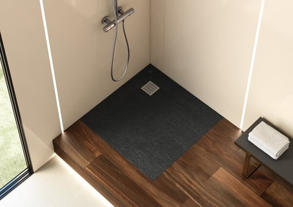 Brodzik z fakturą kamienia