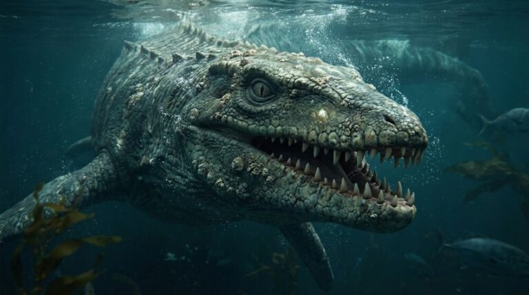 Mozozaur gad morski dinozaur wodny