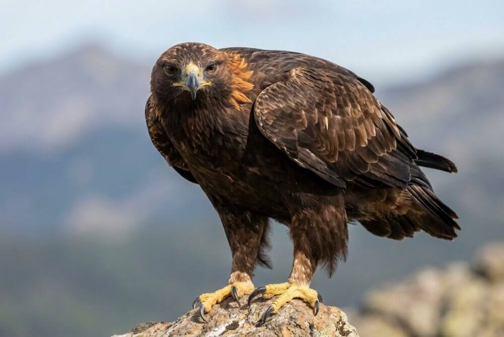 Orzeł przedni w naturalnym środowisku