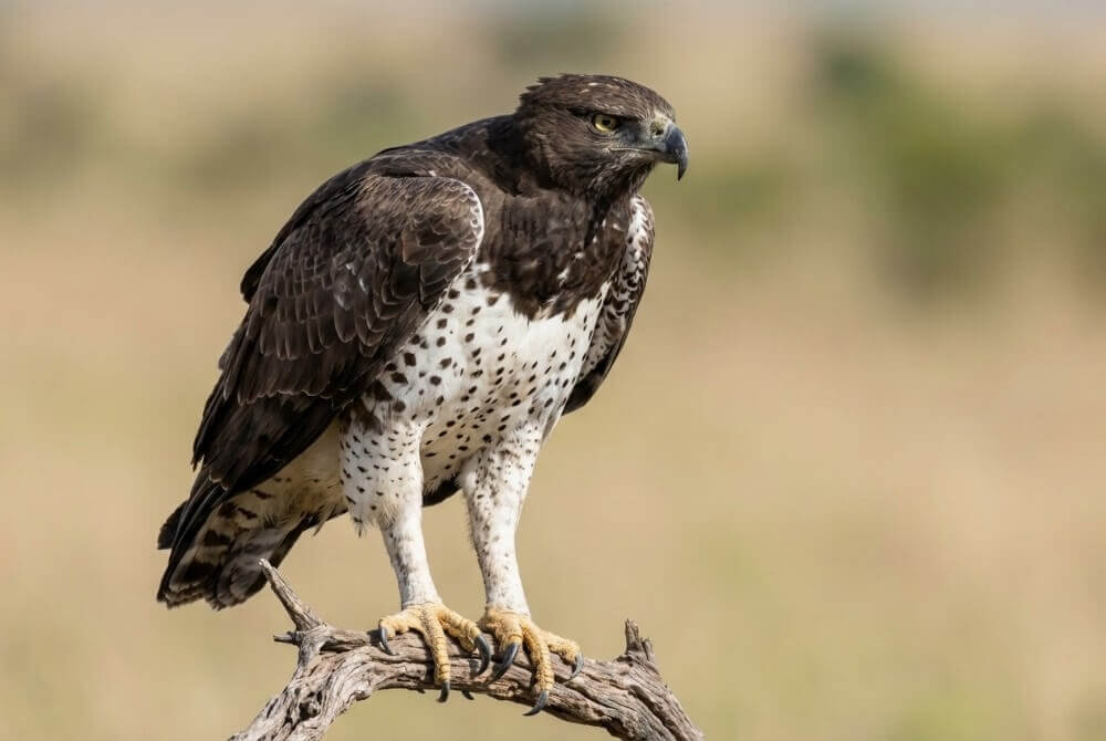 Wojownik zbrojny z bliska w naturalnym środowisku