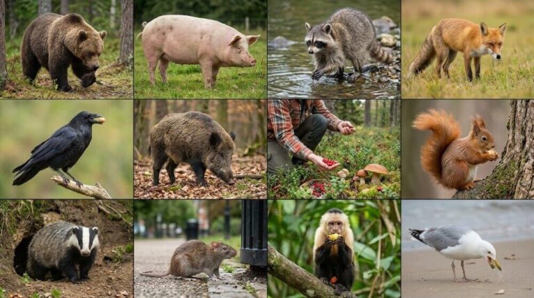 Zwierzęta wszystkożerne najpopularniejsze